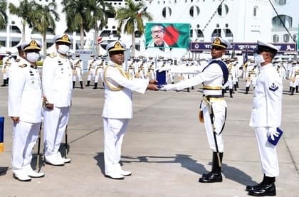Commissioned officer of the Bangladesh Navy