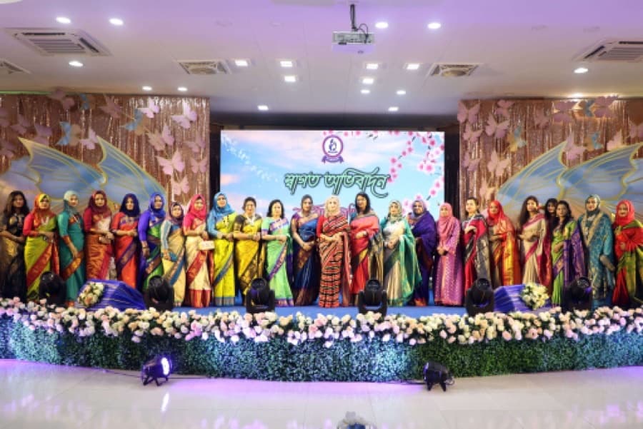 Cultural celebration at a Bangladesh Navy base